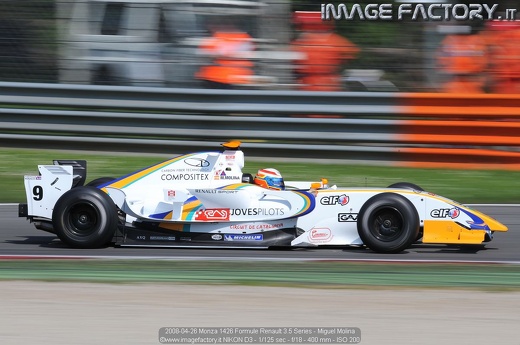 2008-04-26 Monza 1426 Formule Renault 3.5 Series - Miguel Molina